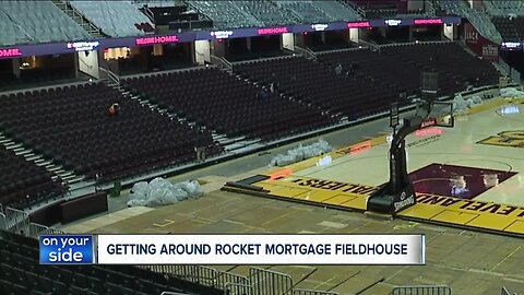 Lots of changes have come to the new Rocket Mortgage FieldHouse, including how to find your seat