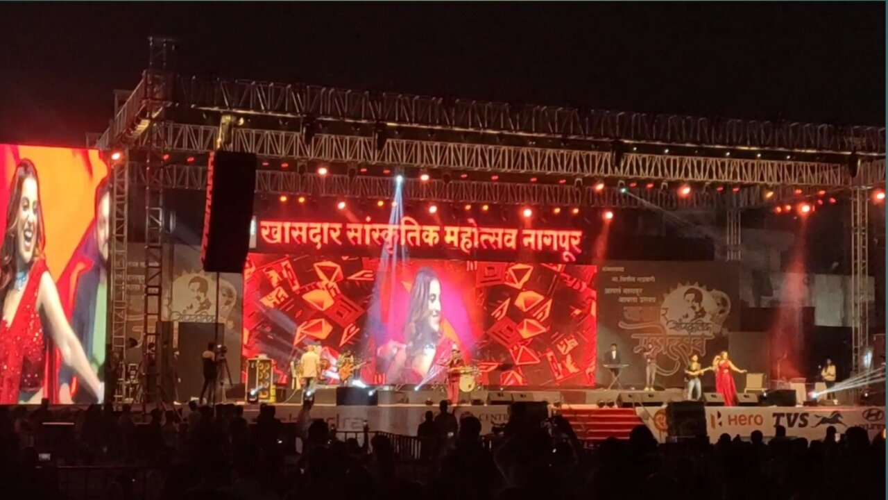 Akshara Singh Live Form Khasdar Sanskruitik Mahotsav Nagpur 2023 || Khasdar Mahotsav Nagpur