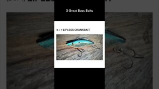 Great Bass Baits