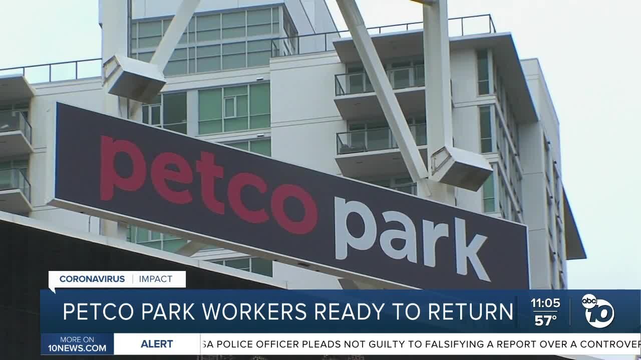 Petco Park workers ready to return