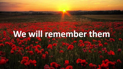 We will remember them