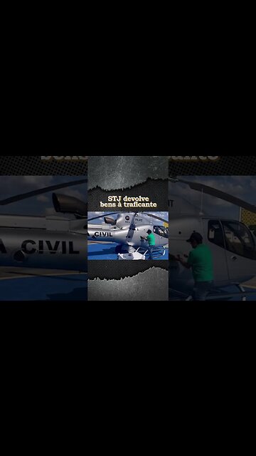 Policia Civil devolve Helicóptero usado em transporte de órgãos para André do Rap