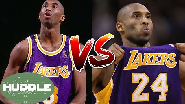 8 vs 24: Which Version of Kobe Bryant Was Better? -The Huddle