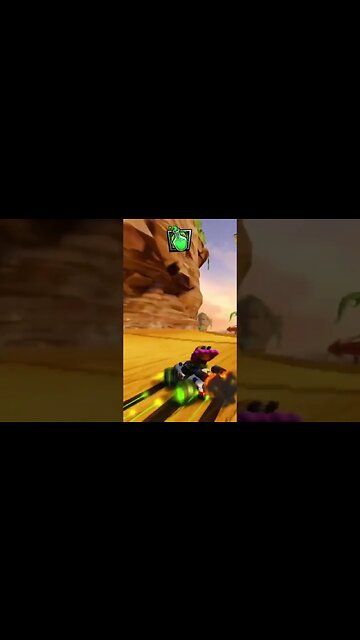 Atomic Green Wheels Gameplay - Crash Team Racing Nitro-Fueled