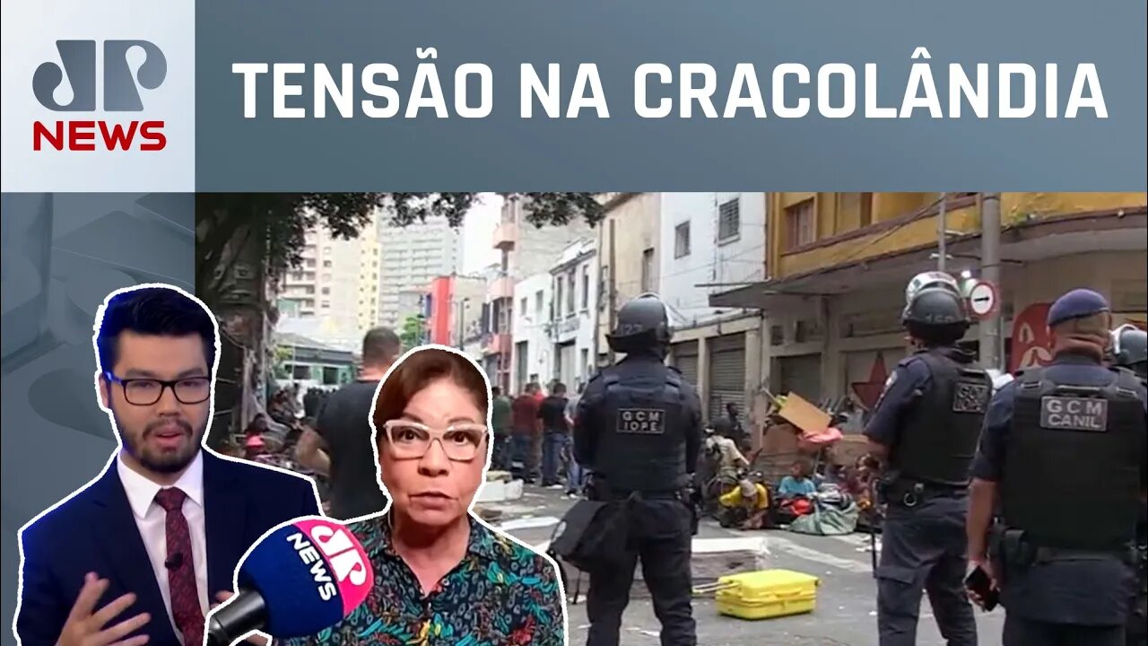 Fluxo de usuários de drogas migra para Estação da Luz; Nelson Kobayashi e Dora Kramer comentam