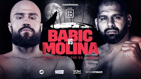 ALEN BABIC vs ERIC MOLINA ANNOUNCED