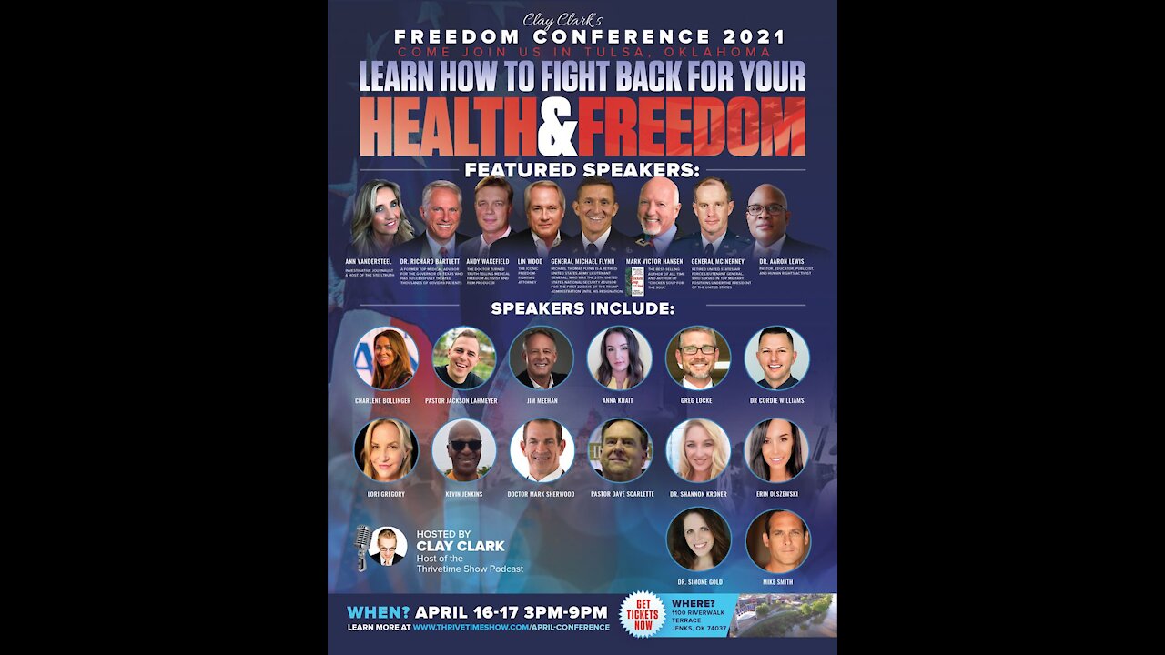 General Flynn, Lin Wood, Mike Lindell, Sidney Powell & Patrick Byrne Headline Freedom Conference