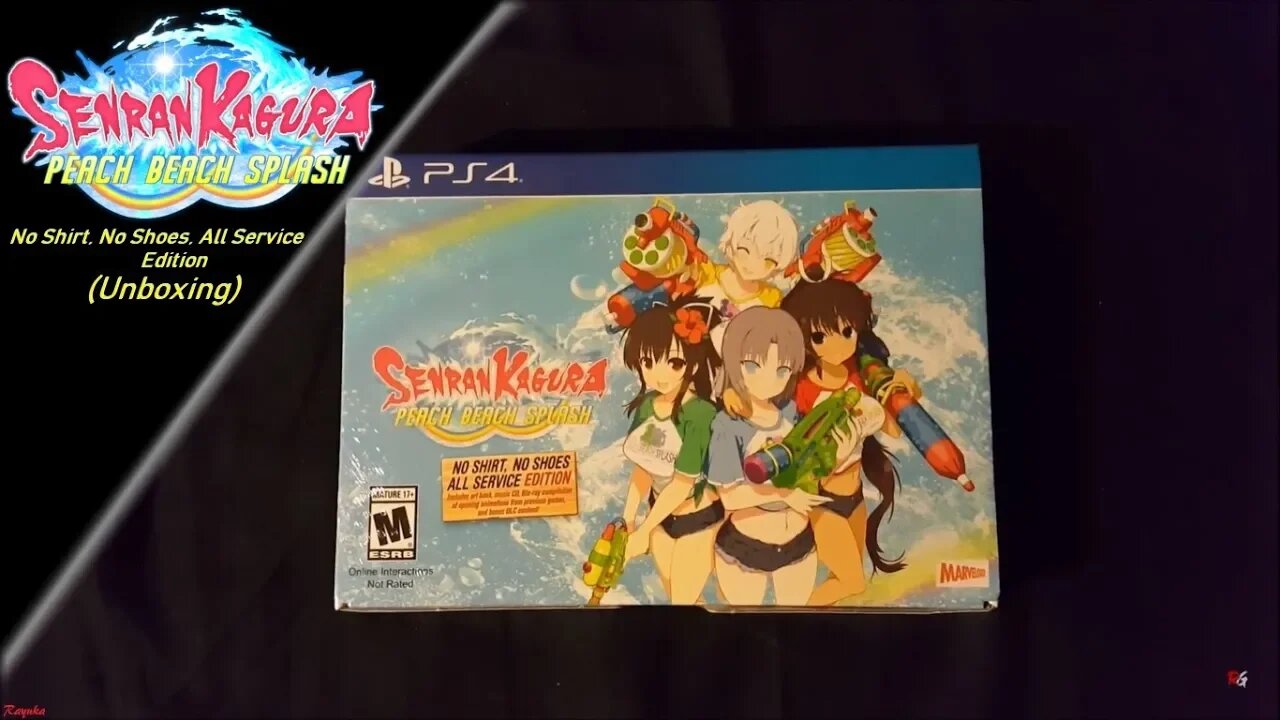 Senran Kagura Peach Beach Splash - No Shirt, No Shoes, All Service Edition (Unboxing)