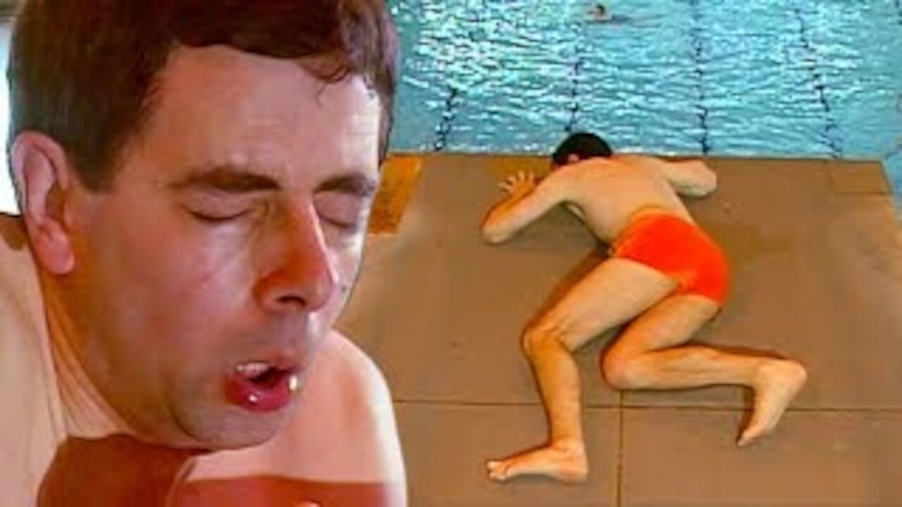 dive Mr Bean Funny Clips Official