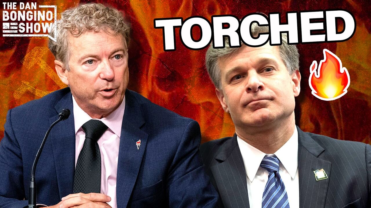 WATCH: Rand Paul TORCHES FBI's Christopher Wray