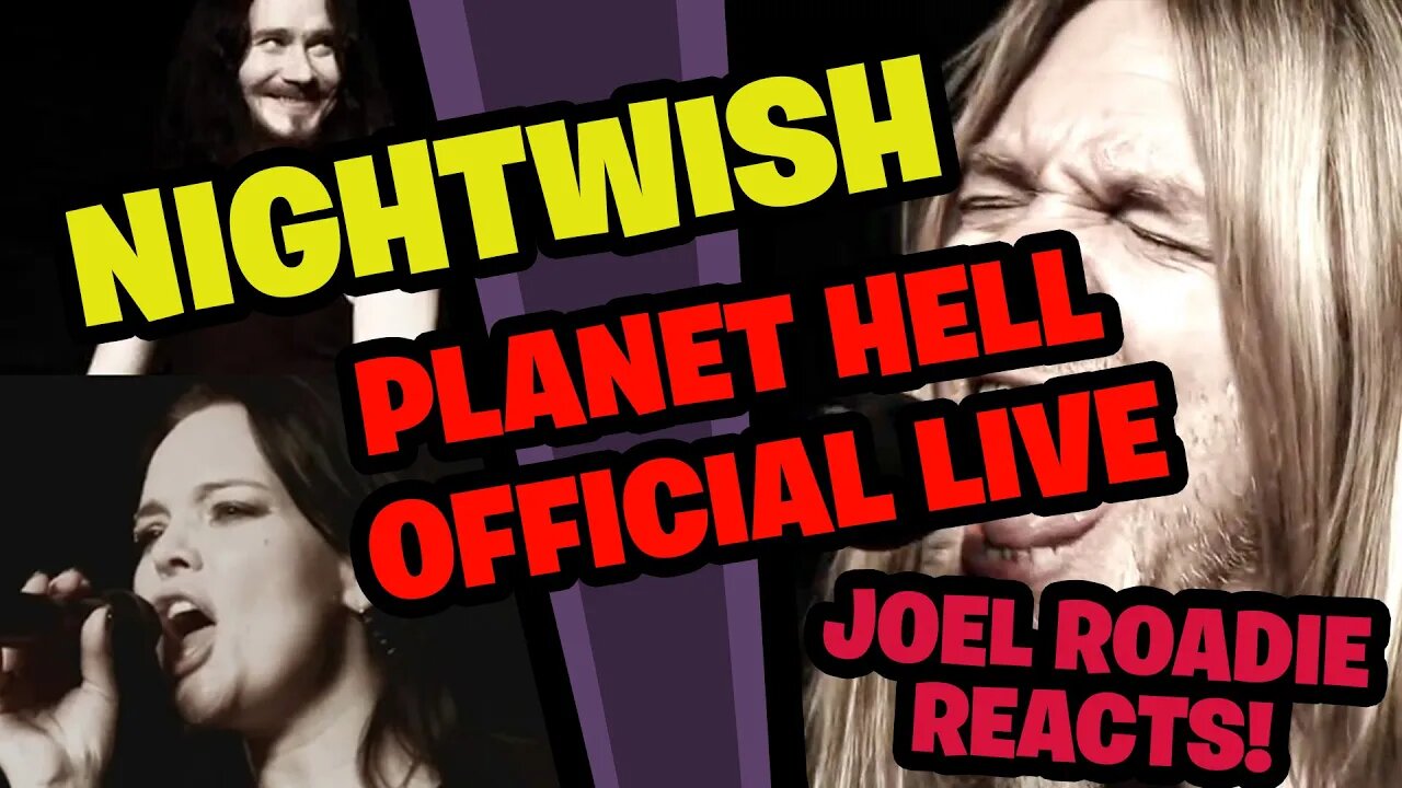 NIGHTWISH - Planet Hell (OFFICIAL LIVE) - Roadie Reacts