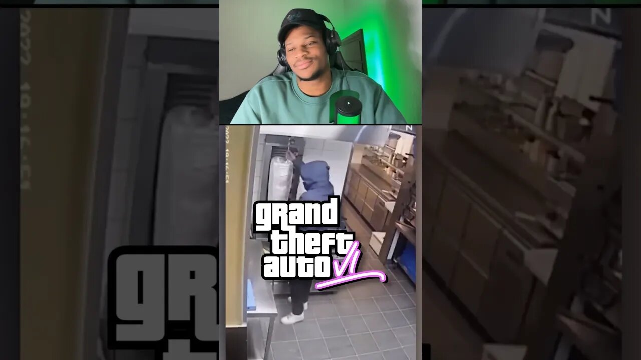 Caught stealing food🤣🤣 #funny #gta