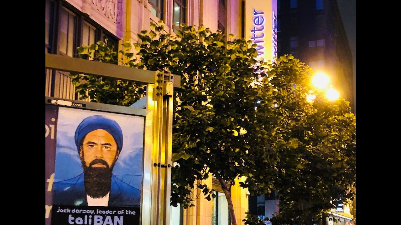 TaliBAN Jack Dorsey's Street Art Next To Headquarter's