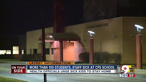 Nearly half of students call in sick to Roselawn Condon School