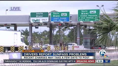 SunPass customers still dealing with issues after maintenance