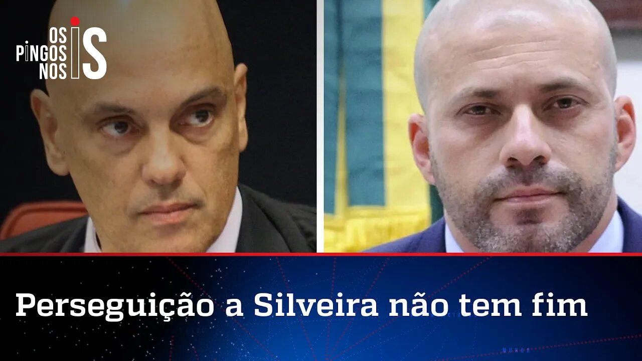 Moraes aplica nova multa a Daniel Silveira, e total já chega a R$ 975 mil