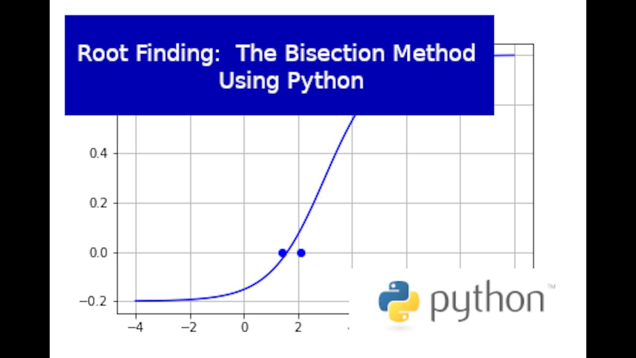 More on Root Finding: The Bisection method Using Python