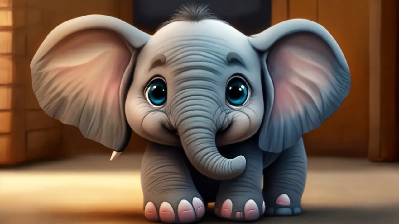 Cute Baby Elephant