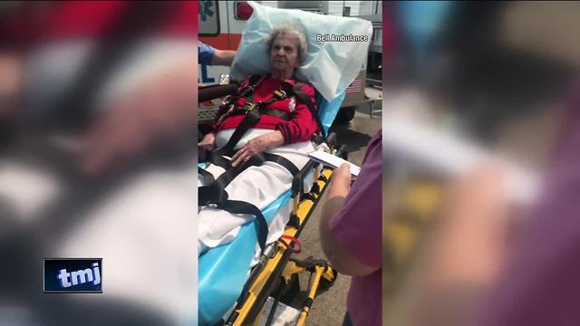 Bell Ambulance helps out 100-year-old woman get to Wisconsin State Fair