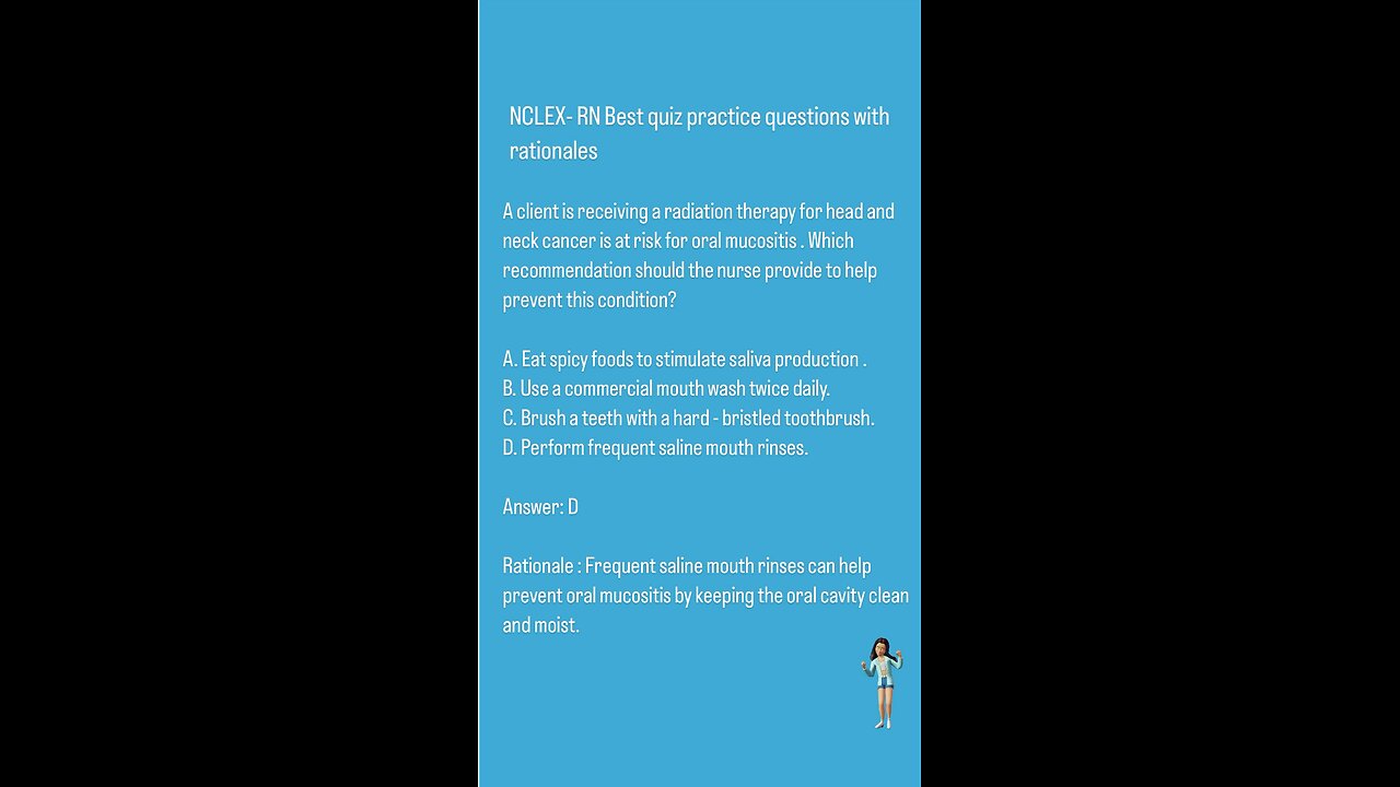 NCLEX-RN Best quiz practice questions with rationals