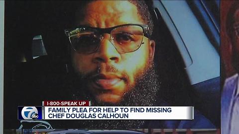 Family pleads for help to find missing chef Douglas Calhoun