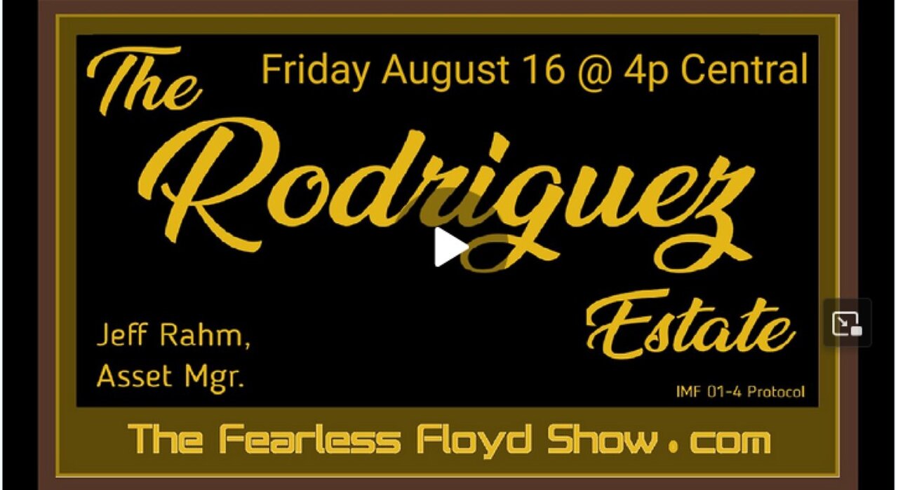 Jeff Rahm, Asset Manager - The Rodriguez Estate RV Updates w-Chief Fast Horse