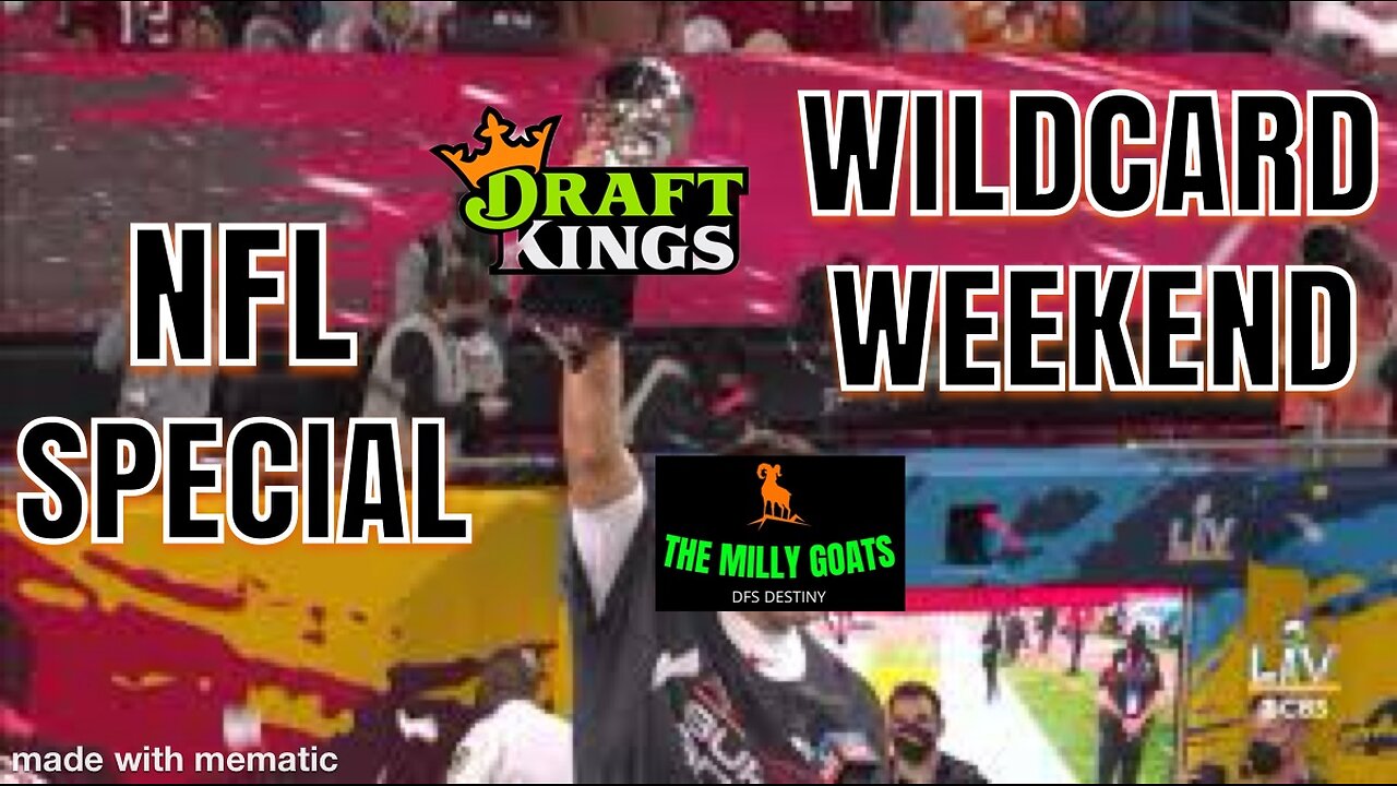 NFL Wildcard Weekend Special, Bills and Cowboys Trap Games?! - DFS Destiny