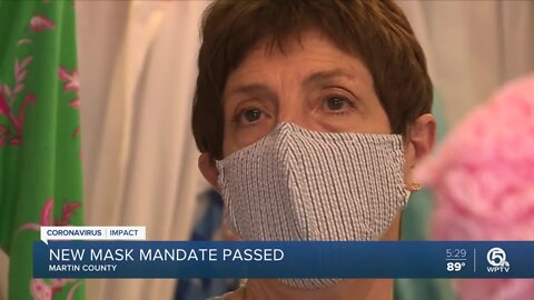 Martin County commissioners pass new mask mandate