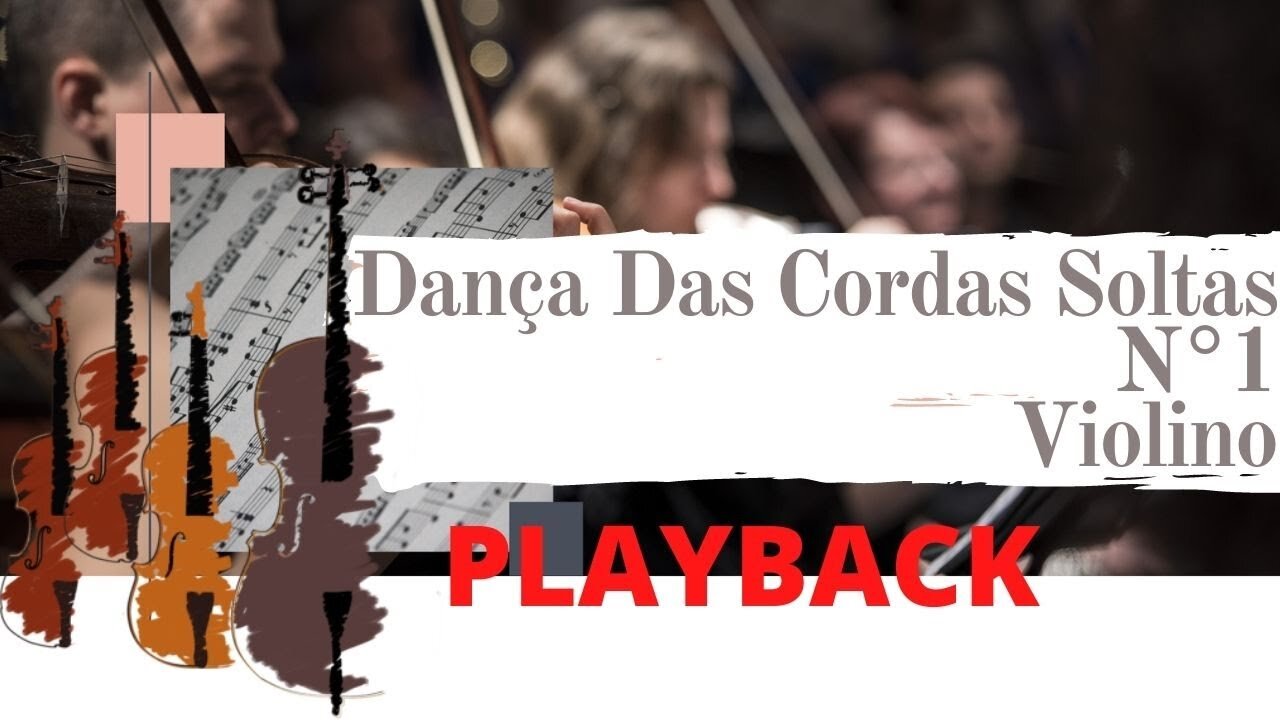 DANÇA DAS CORDAS SOLTAS 1 - ACOMPANHAMENTO CORDA LÁ Apostila na descrição AULA DE VIOLINO INICIANTE