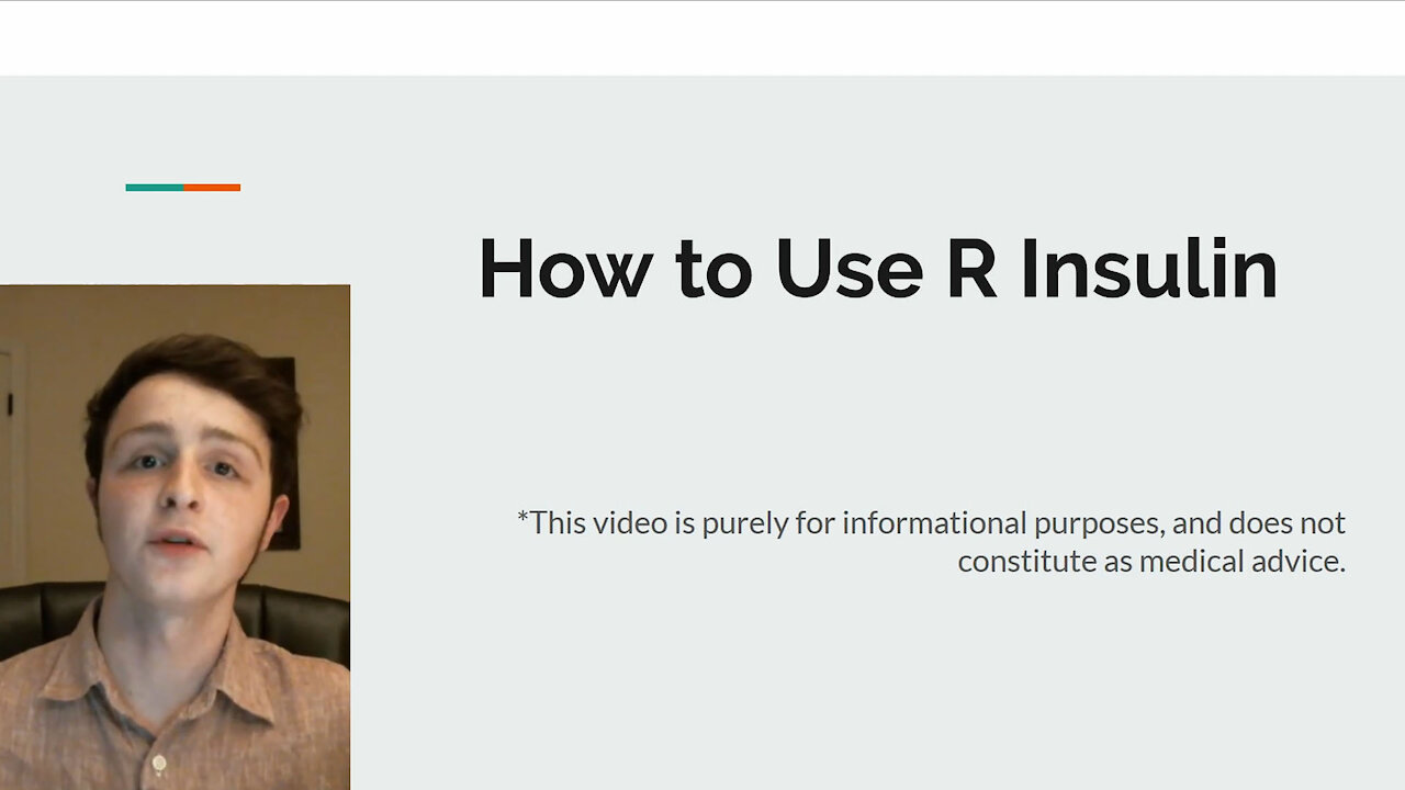 How to Use R-Insulin from Walmart