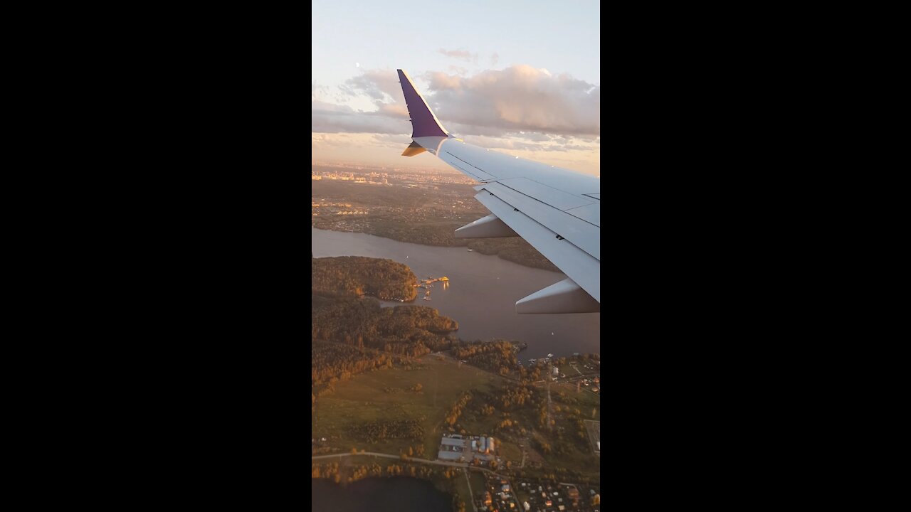 Landing at Airport