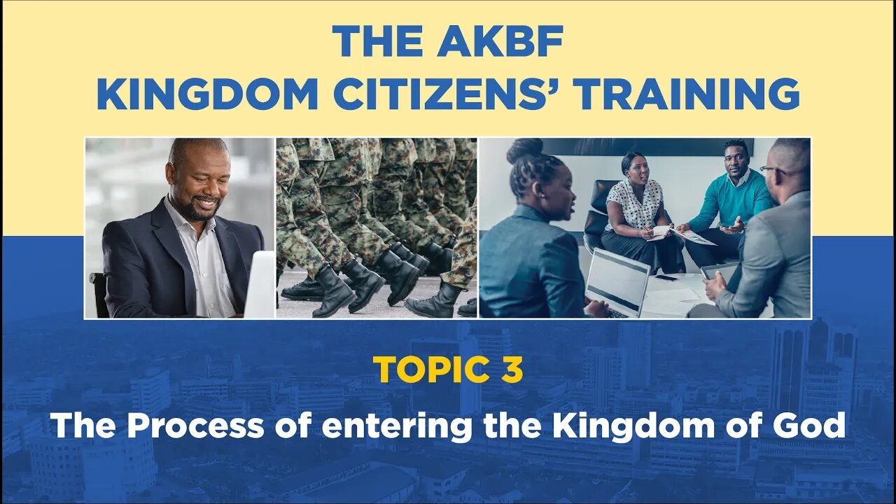 The Process of entering the Kingdom of God - By Mr. Patrick Rubongoya | 24th July 2023