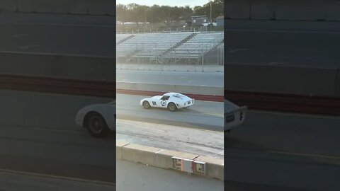 Classic Ferrari hits the track at Laguna Seca #ferrari #shorts #cars #catokvideo #cleancar #cartok