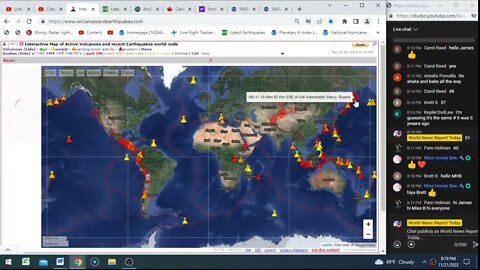 Volcanoes Earthquake And Wildfires Live With World News Report Today November 21st 2022!