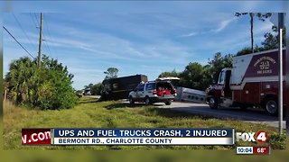 UPS driver hurt in Charlotte County crash