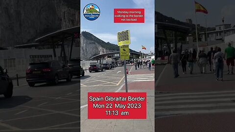 Spain Gibraltar Border; Fast Crossing