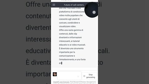 Cosa ne pensi di YouTube? Ecco cosa ha risposto ChatGPT 😲🫣