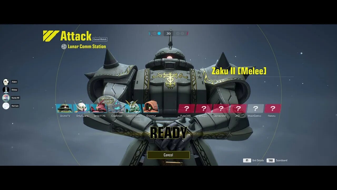 GUNDAM EVO: MOST CLUTCH GAME