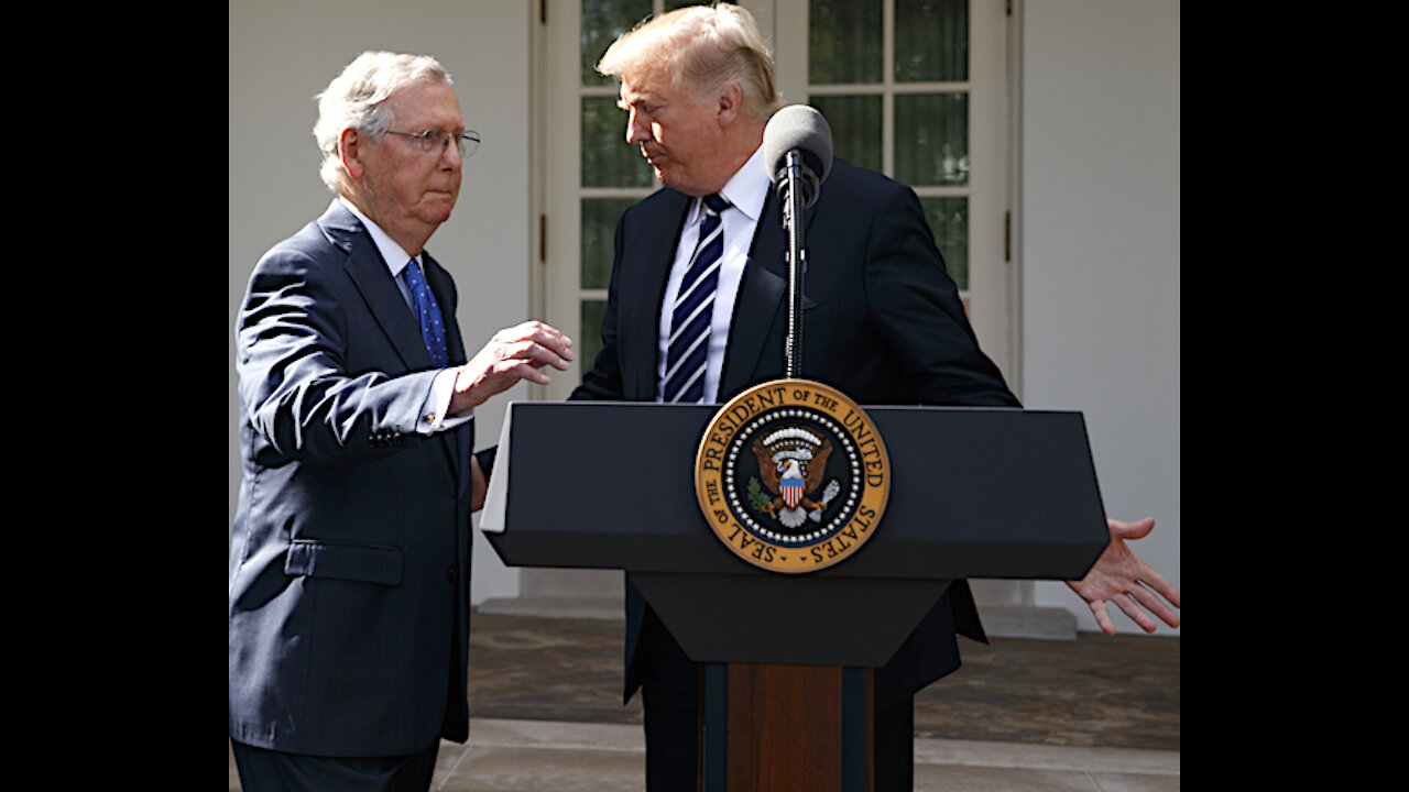 Trump Lambastes McConnell for Infrastructure Bill