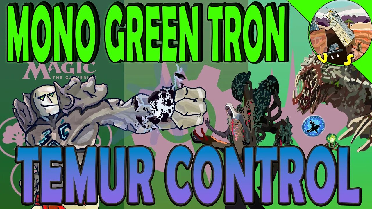 Mono Green Tron VS Temur Control ｜Testing the Counter Spell ｜Magic The Gathering Online Modern League Match