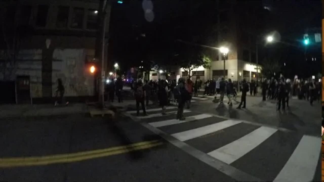 Video Of Portland Mayor Ted Wheeler's Birthday Party Riot - From This Landscape