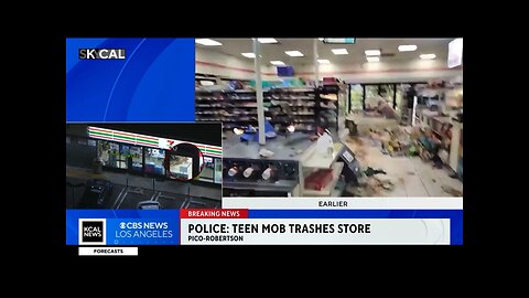 50 Teens Ransack Los Angeles 7-Eleven