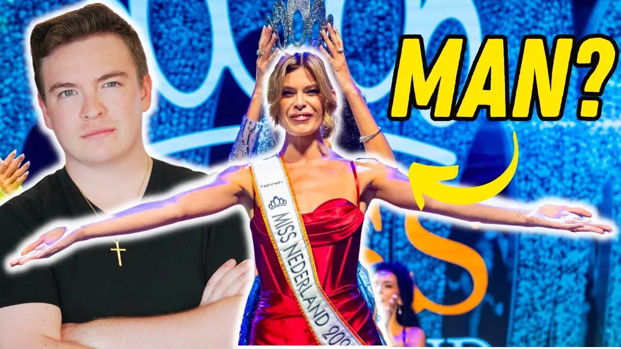 DESTRUCTION OF TRUTH? Biological Man WINS Miss Netherlands