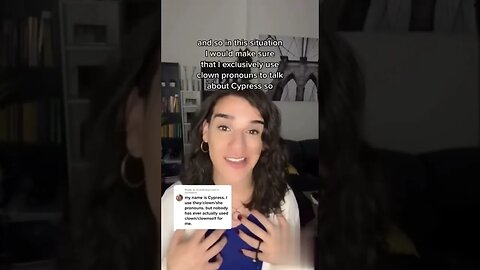Meanwhile in TikTokWorld Clown pronouns explain