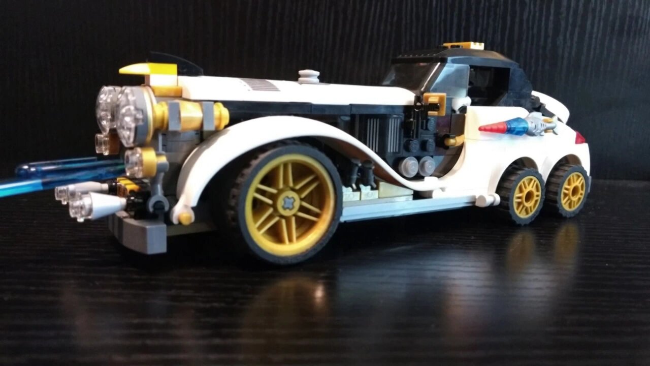 Lego Batman Movie Penguin Arctic Roller - speed build and animation 70911 | Gold Puffin