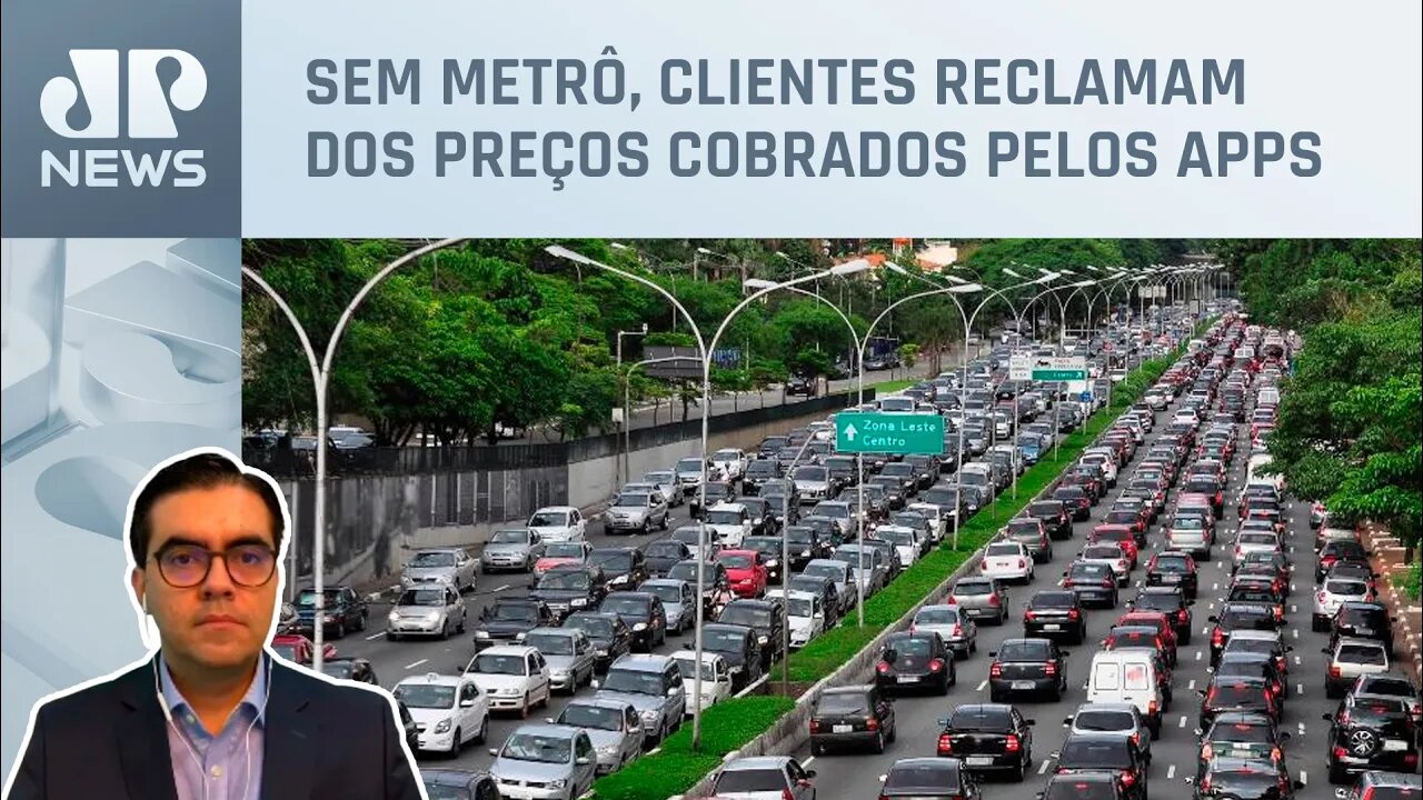 Uber e 99 são notificadas por valores praticados durante greve do metrô; Cristiano Vilela analisa