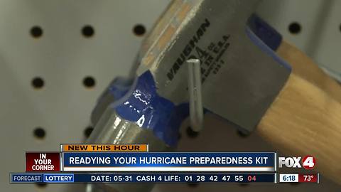 Readying Your Hurricane Preparedness Kit