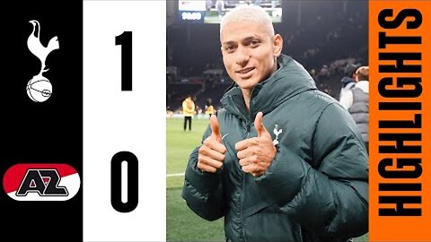 Tottenham Hotspur 1-0 AZ Alkmaar // EUROPA LEAGUE HIGHLIGHTS