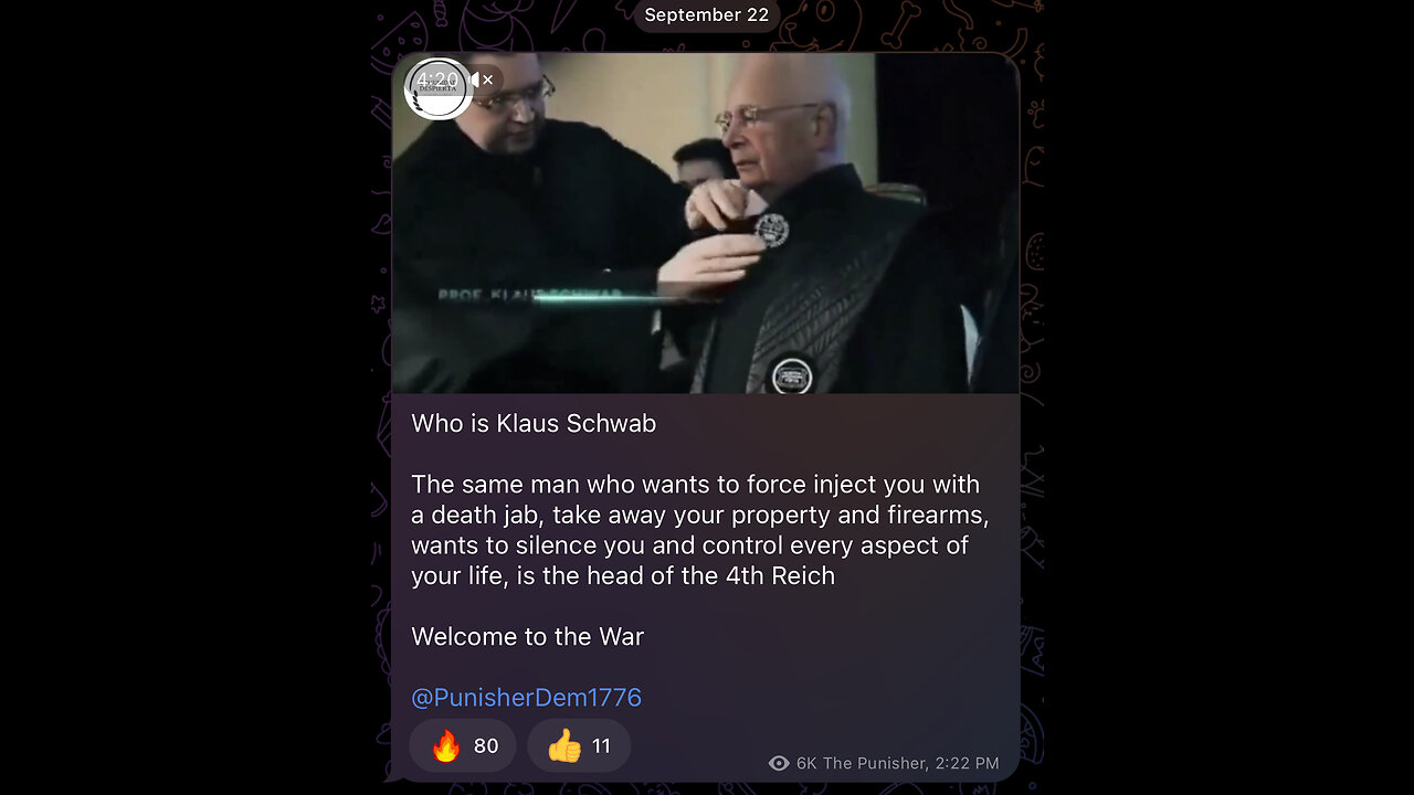 Who is Klaus Schwab: the head of the 4th Reich