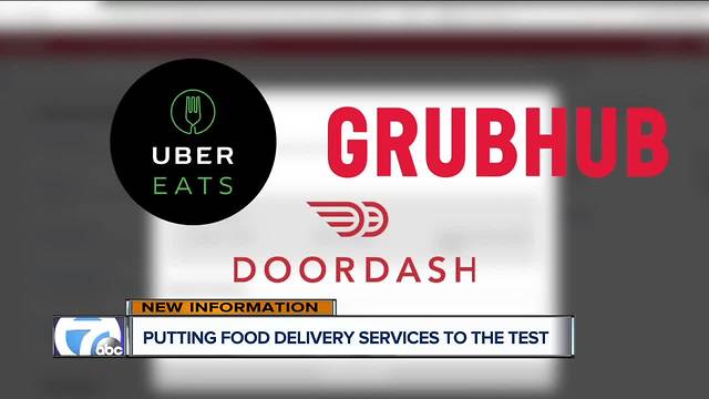 Putting food delivery services to the test